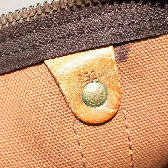 LOUIS VUITTON Monogram Keepall Bandouliere 55 Boston Bag - Picture 14 of 15